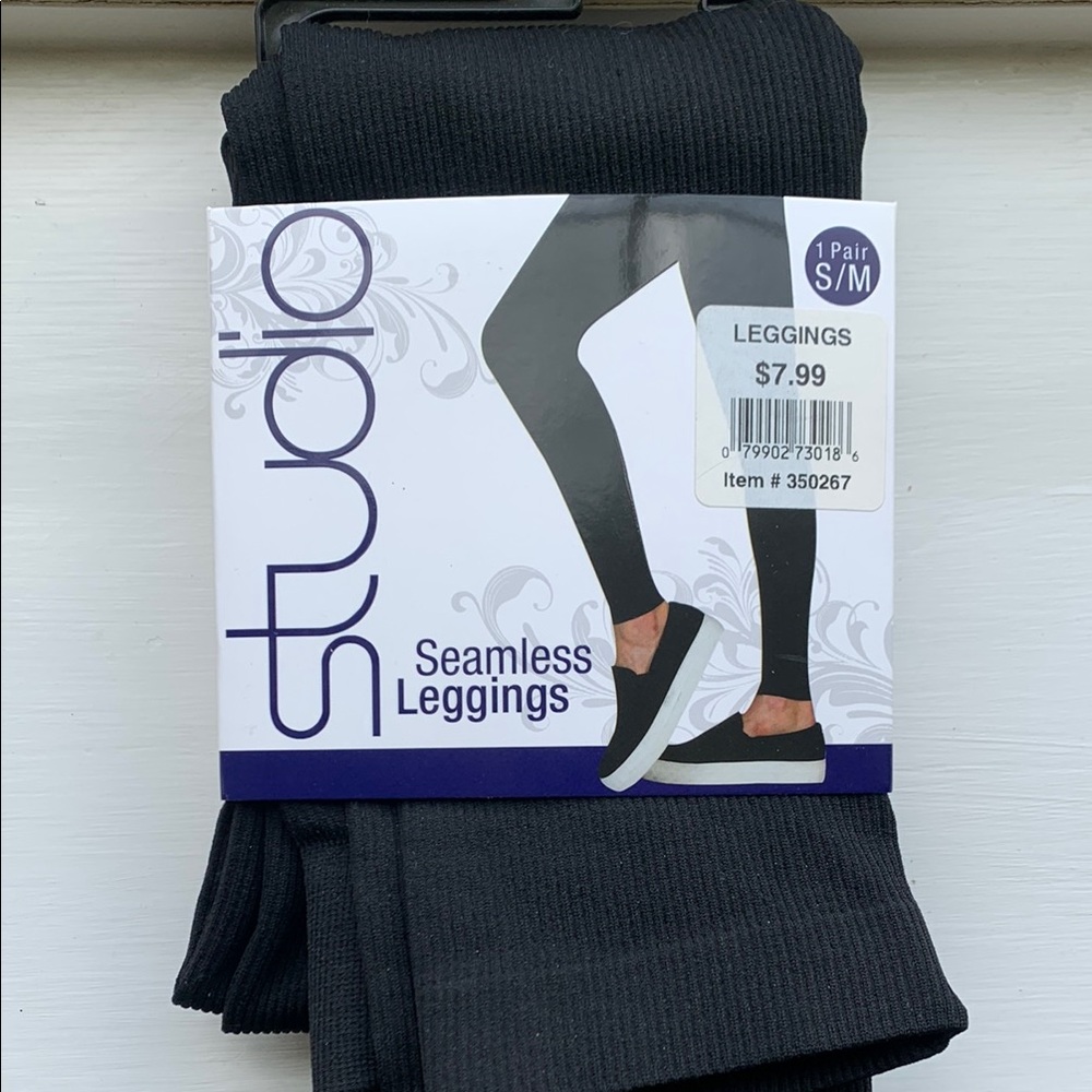 Studio Black Seamless Leggings